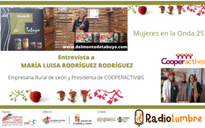 María Luisa Rodríguez Rodríguez : Mujer emprendedora y coopeactivista.