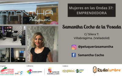 Emprendedoras: Samantha, peluquera en Villabrágima