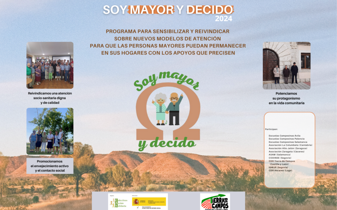 El Colectivo Tierra de Campos trabaja por y para las personas mayores de su territorio