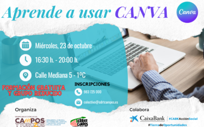 El Colectivo Tierra de Campos organiza una formación práctica para aprender a usar CANVA